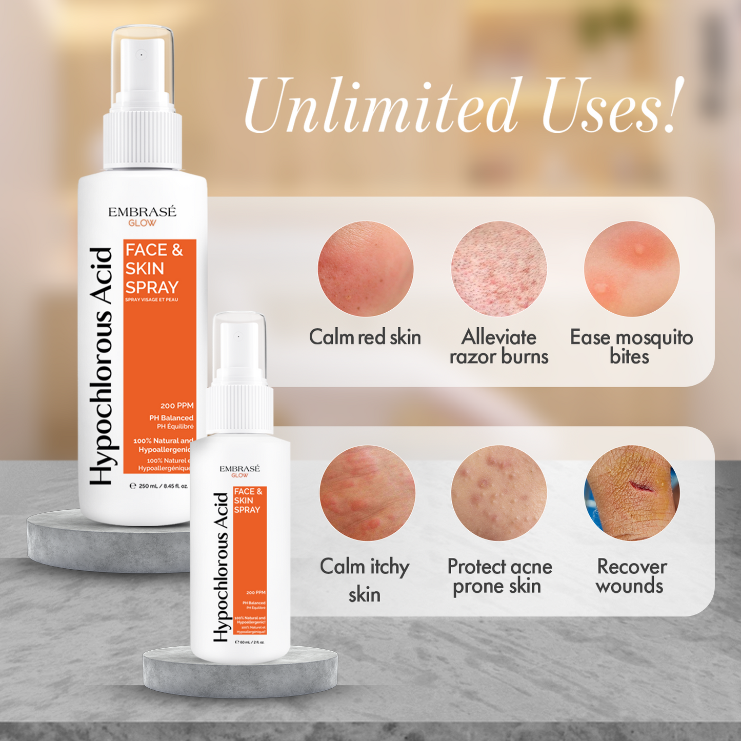 Hypochlorous Acid Spray